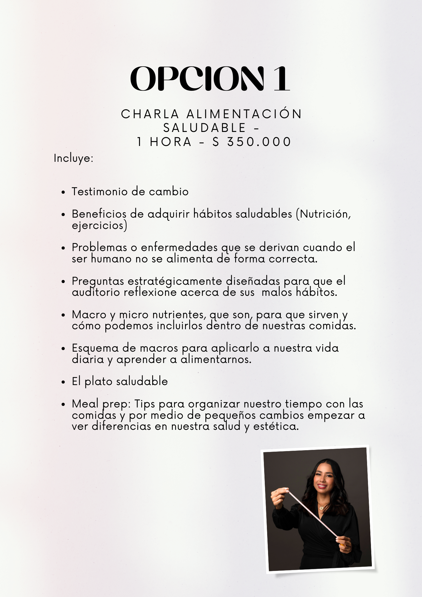Charlas y talleres nutricionales para empresas  🍎💼